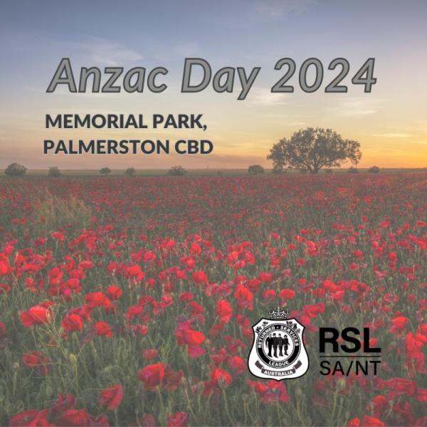 Anzac Day 2024 Memorial Park, Palmerston CBD