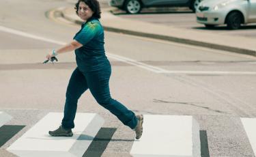 3D Pedestrian Crossing