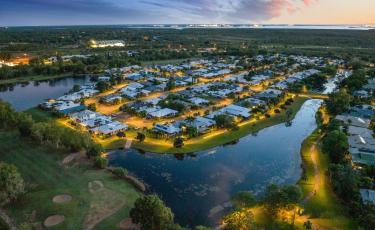Durack Lakes Drone Shot