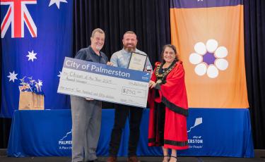 Image: 2024-25 Citizen of the Year award