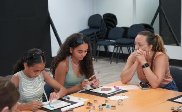 Image: earring making