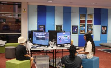 Level up gaming in the Library