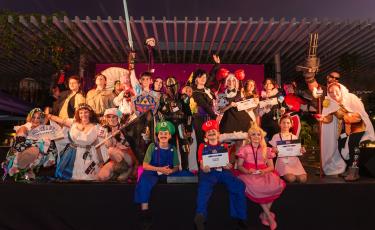 Group of people dressed in Cosplay for Geek Fest Top End 2025