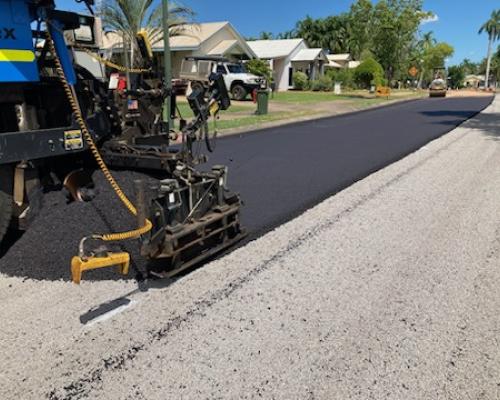 road being resealed 