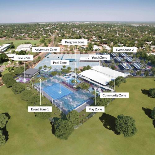 Palmerston Pool Aerial