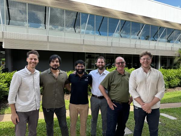 Image: group of Men smiling