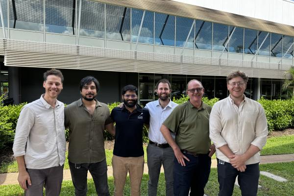 Image: group of Men smiling