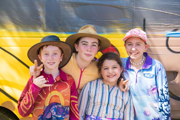 Image: group of girls at SWELL 