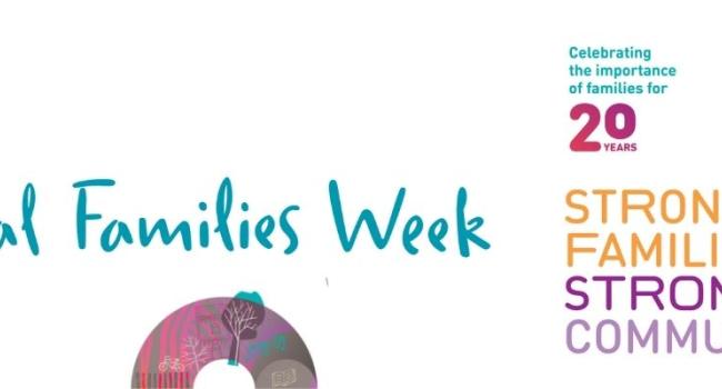 National families week 2022 - website banner