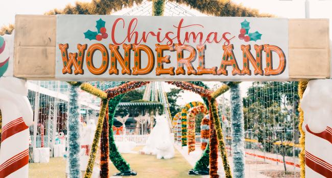Christmas Wonderland banner 