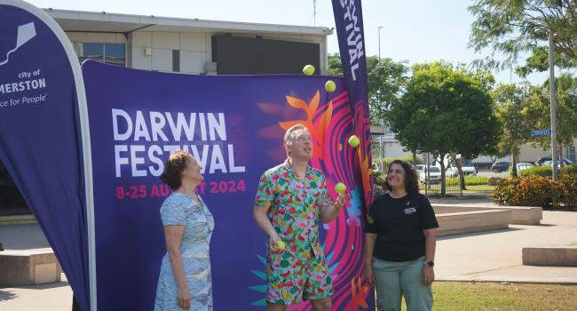 Mayor and Christine Osborne DRW Festival Launch
