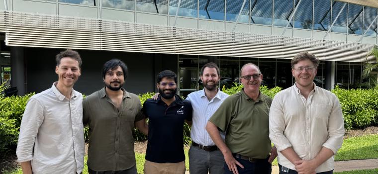 Image: group of Men smiling 