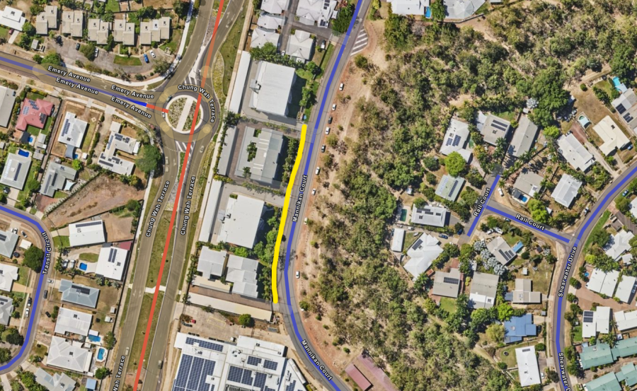 Path Map: Mannikan Court, Bakewell