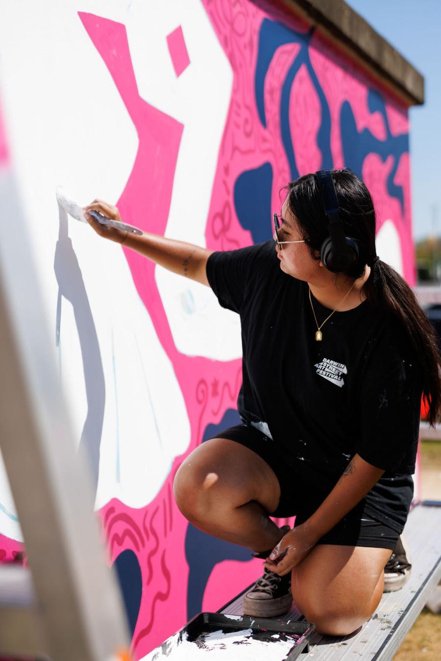 Artist painting 